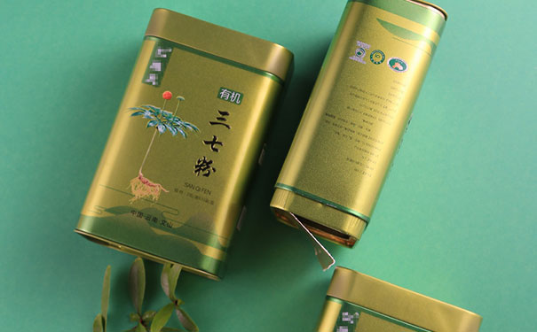 三七粉鐵盒包裝廠(chǎng)家